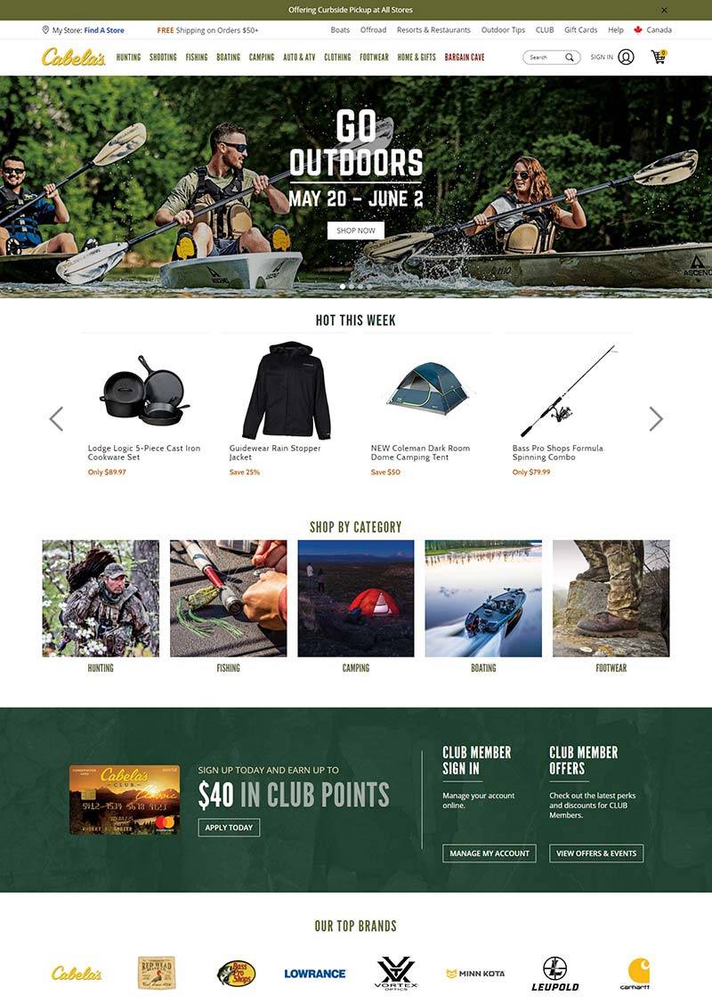 Cabela's(坎贝拉)
