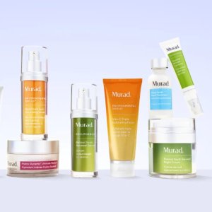 门槛降低：Murad A醇7件3.7折 含3件正装 $306礼盒直降$97