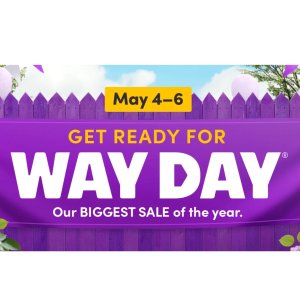 来啦！Wayfair 家居 Way Day 3日大促 APP提前购已开始