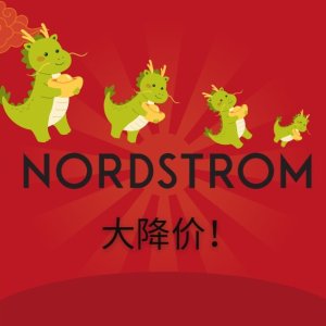 Nordstrom 冬季大促5折起 小剪刀羽绒服$357